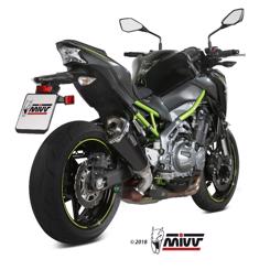 Kawasaki Z900 årg. 2017-2019 MIVV Delta Race Black Slip-on MC Udstødning (Euro4)